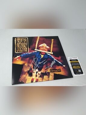 Our Lady Peace signed Clumsy Album JSA‎ COA